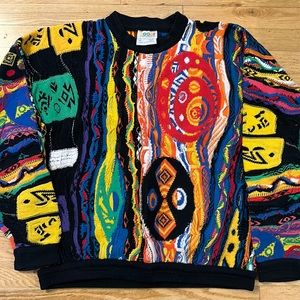 Coogi Multi Colored African Print